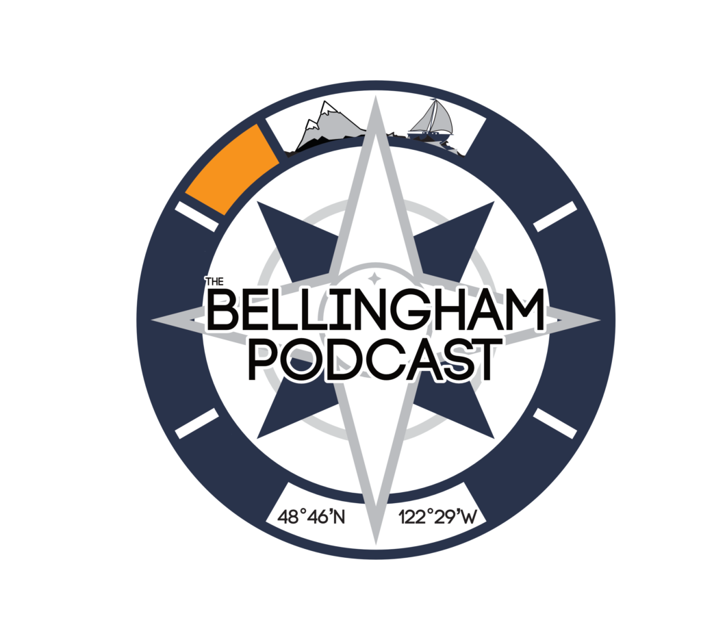 Full compass logo for the Bellingham Podcast